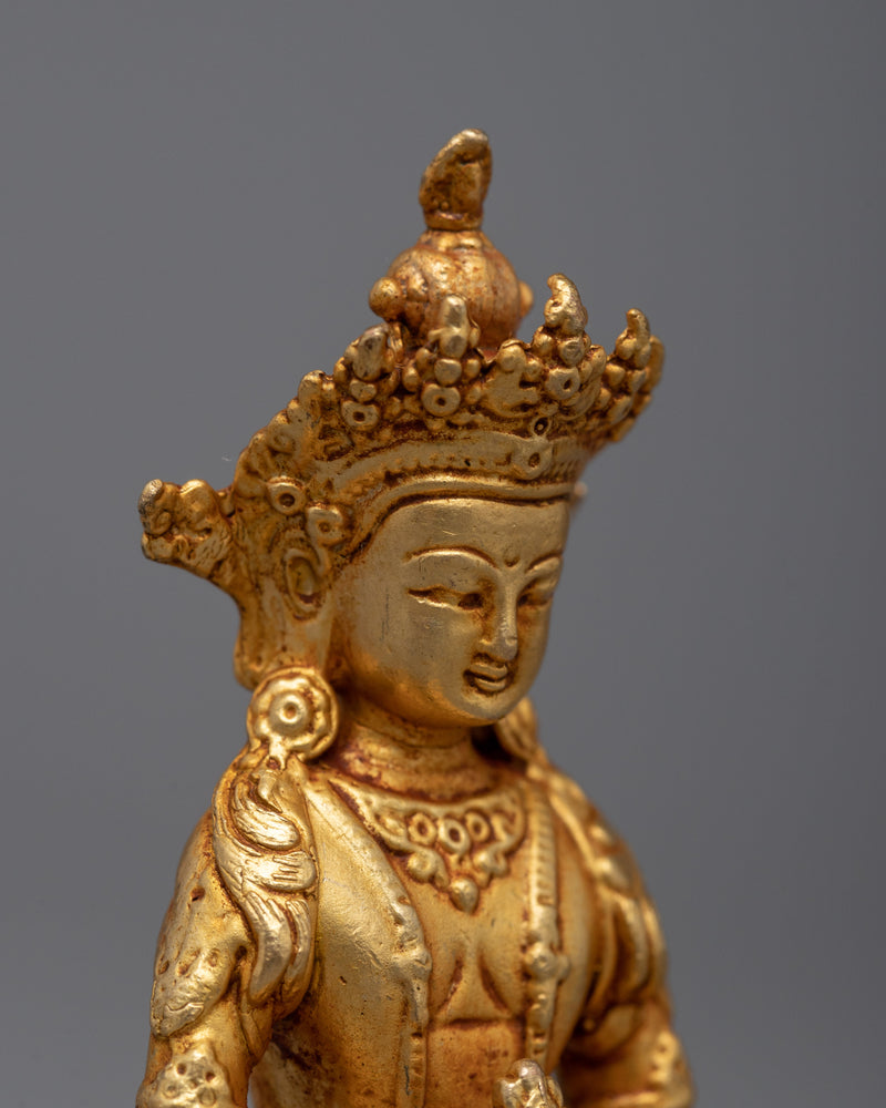 Amitayus Buddha Machine Statue | Symbol of Eternal Life and Spiritual Blessin