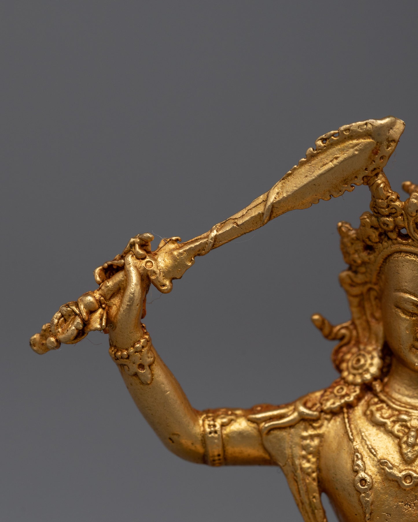 Manjushri Machine Made Statue | Symbol of Wisdom and Enlightenment