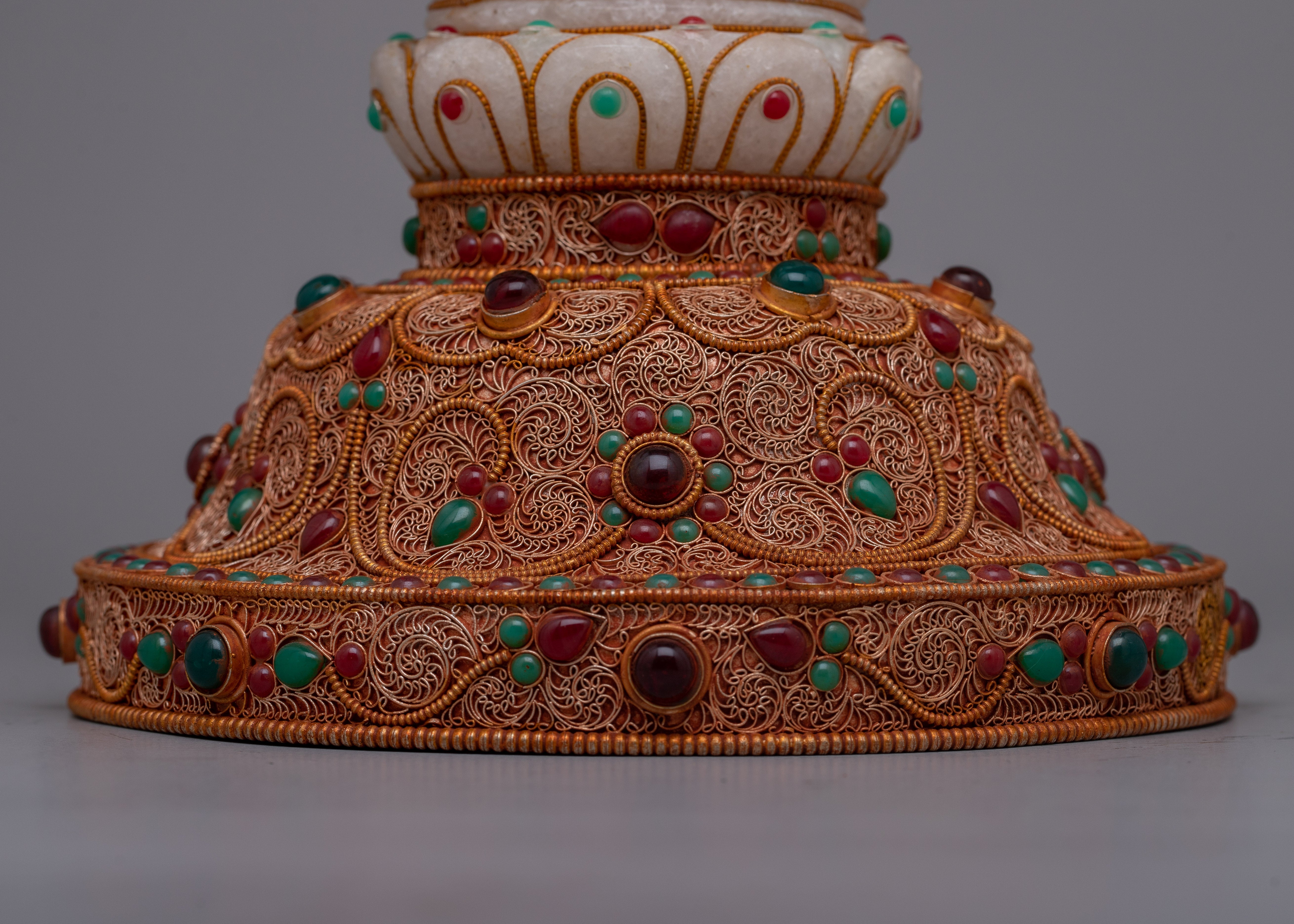 Crystal Buddhist Stupa | Buddhist Shrine for Meditation Space