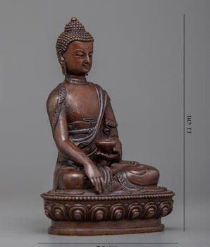 Machine Made Shakyamuni Buddha Statue | Ideal for Spiritual Devotion and Decorative Display