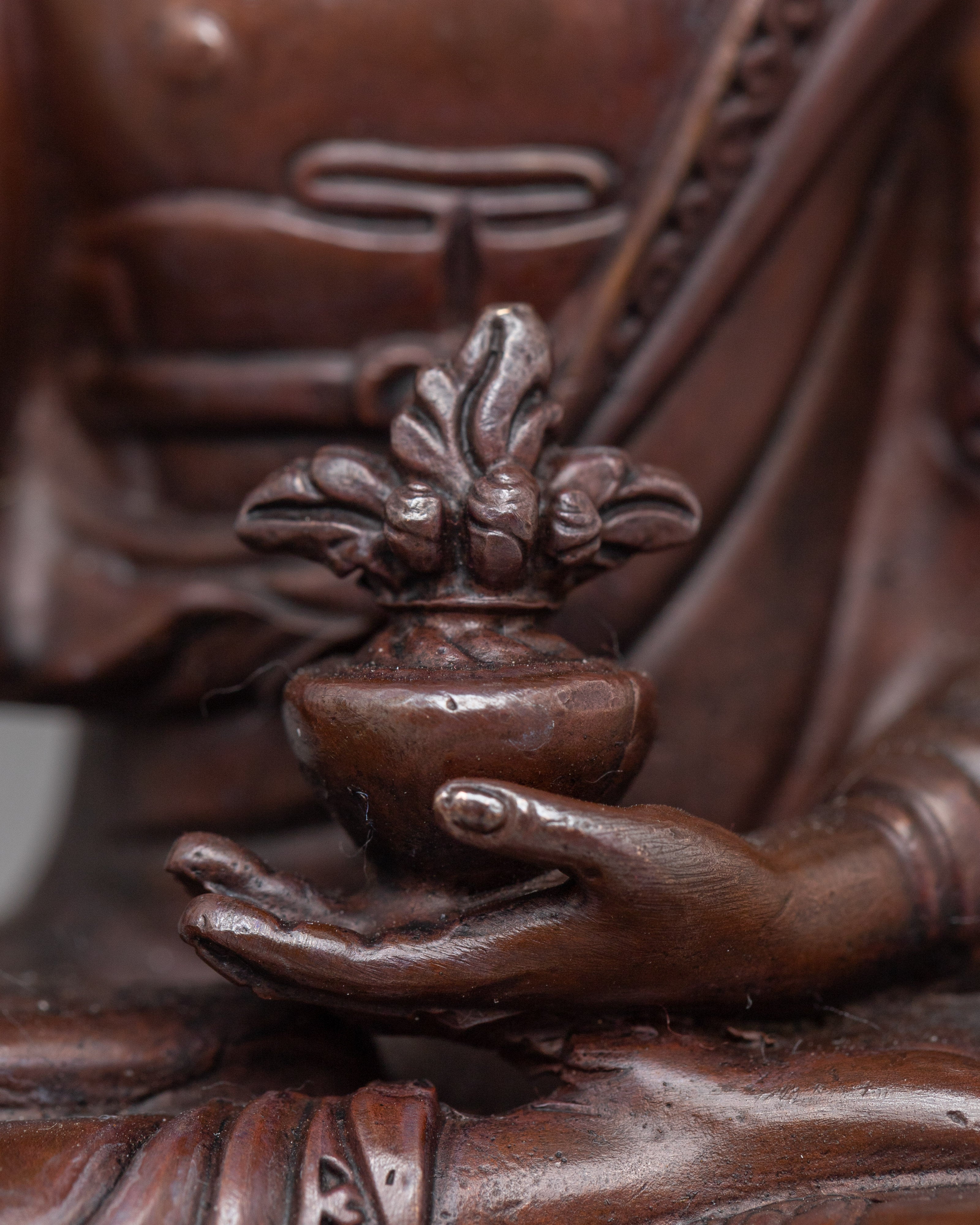Machine Made Copper Medicine Buddha Statue | Serving as a Beacon of Light and Hope