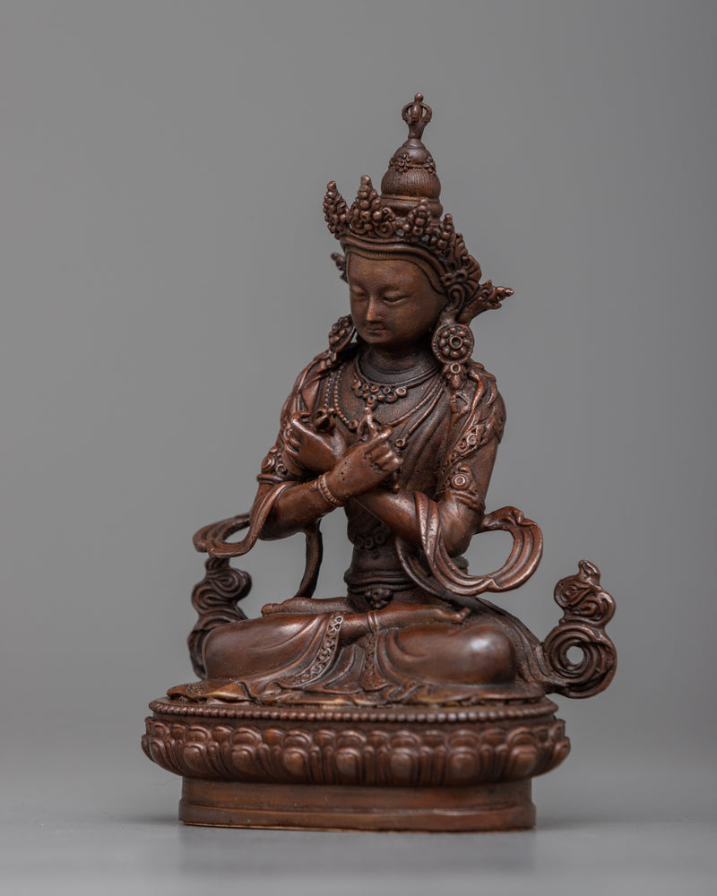 Primordial Buddha Vajradhara Statue | Copper Statue Made up of Machine