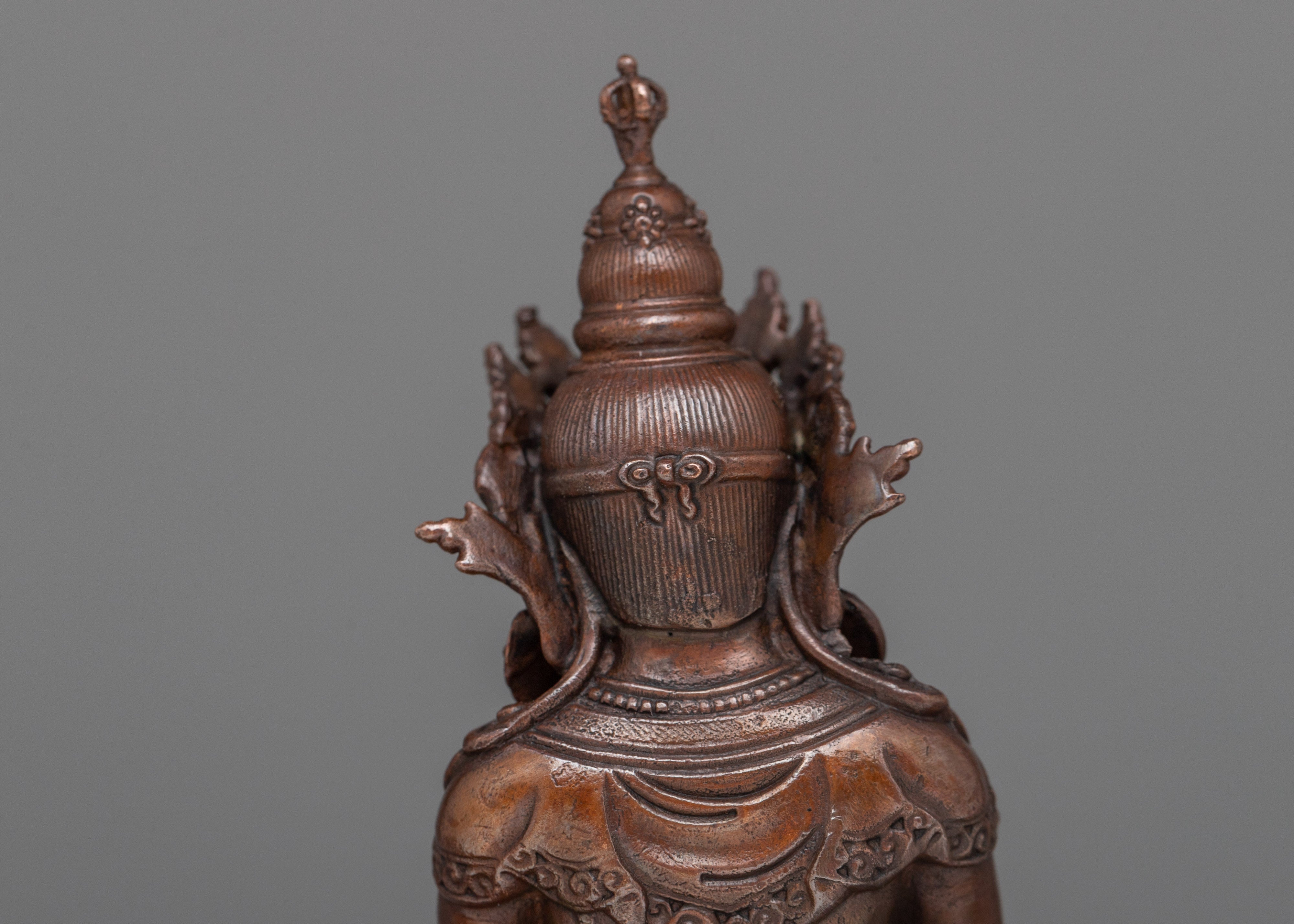 Primordial Buddha Vajradhara Statue | Copper Statue Made up of Machine
