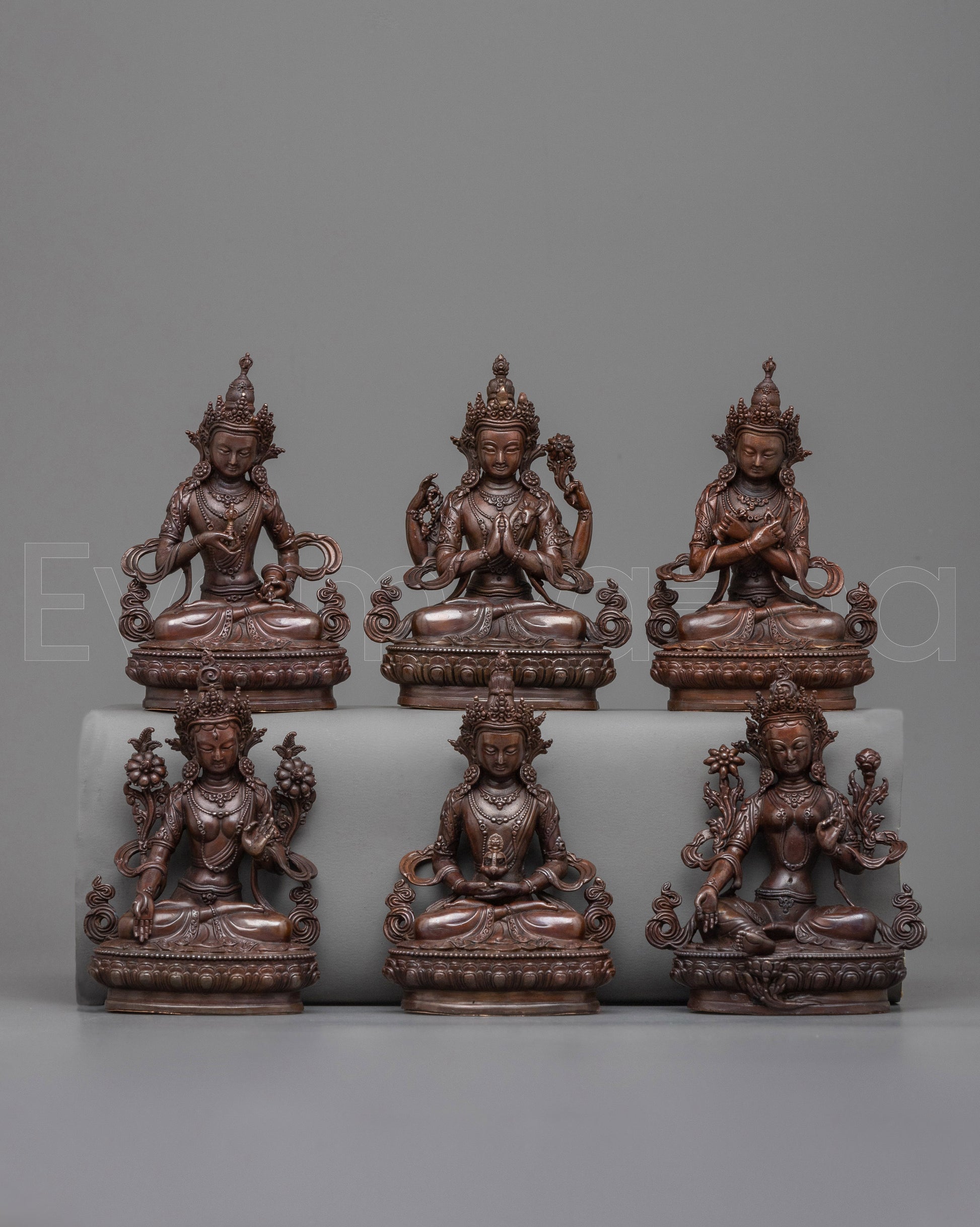 Six Bodhisattva Deities Set