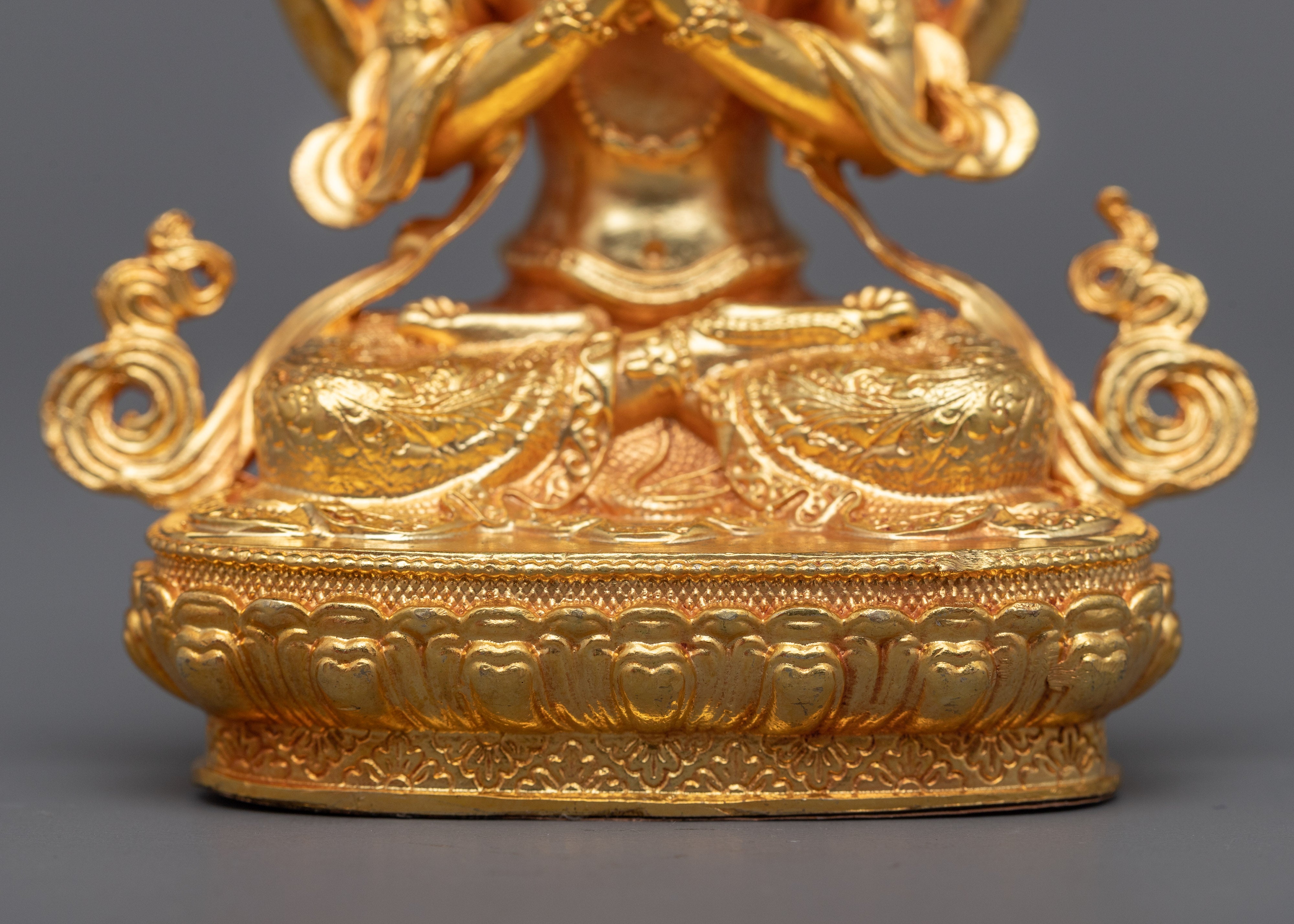 Bodhisattva Four -Armed Chenrezig Statue | Embodiment of Compassionate Wisdom and Healing Grace