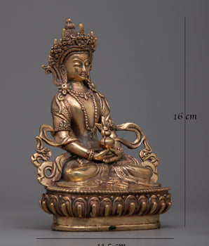 Copper Amitayus Buddha Statue | Serene Buddhist Figure for Inner Peace