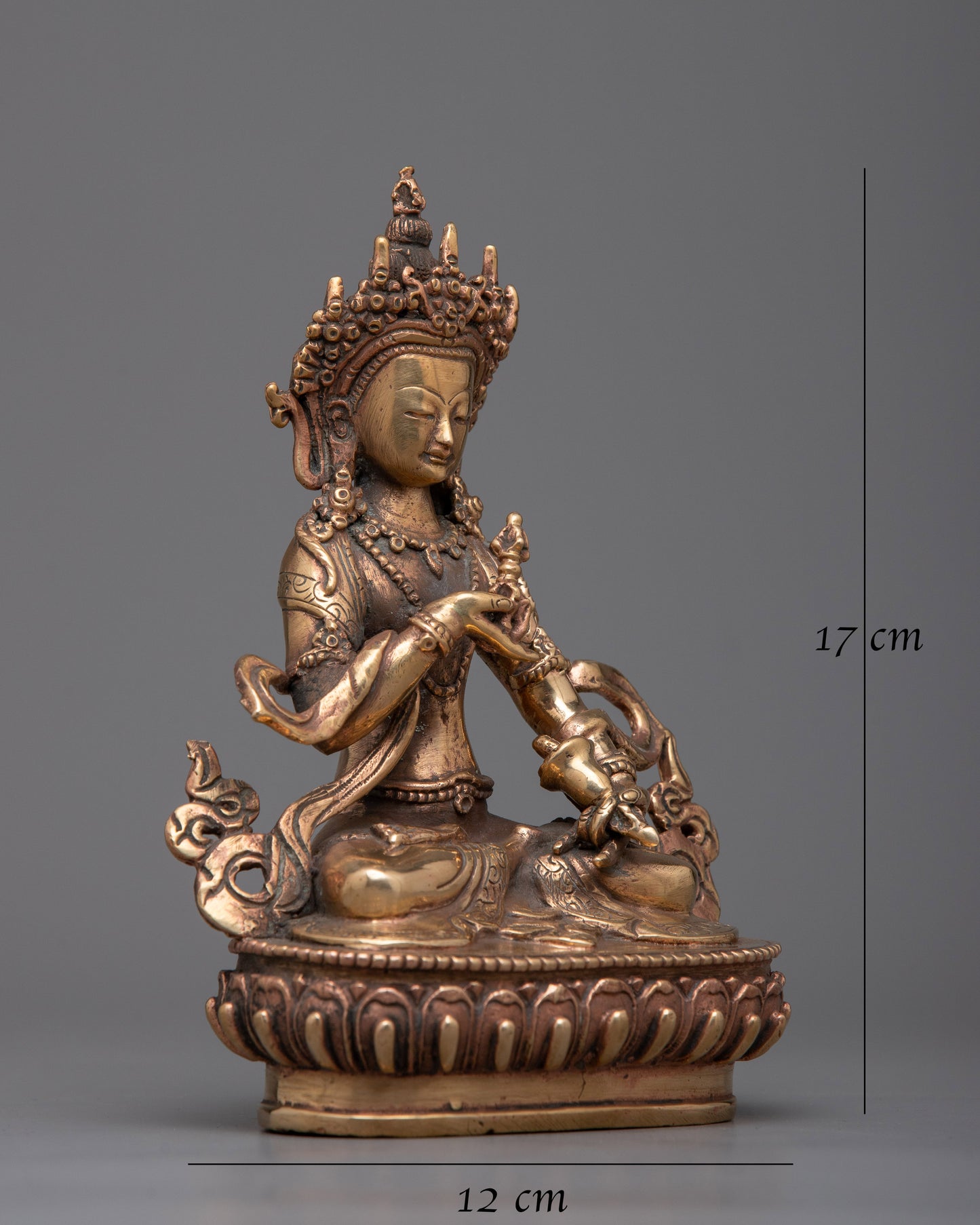 Decorative Copper Vajrasattva Statue | Bring Home the Power of Purification