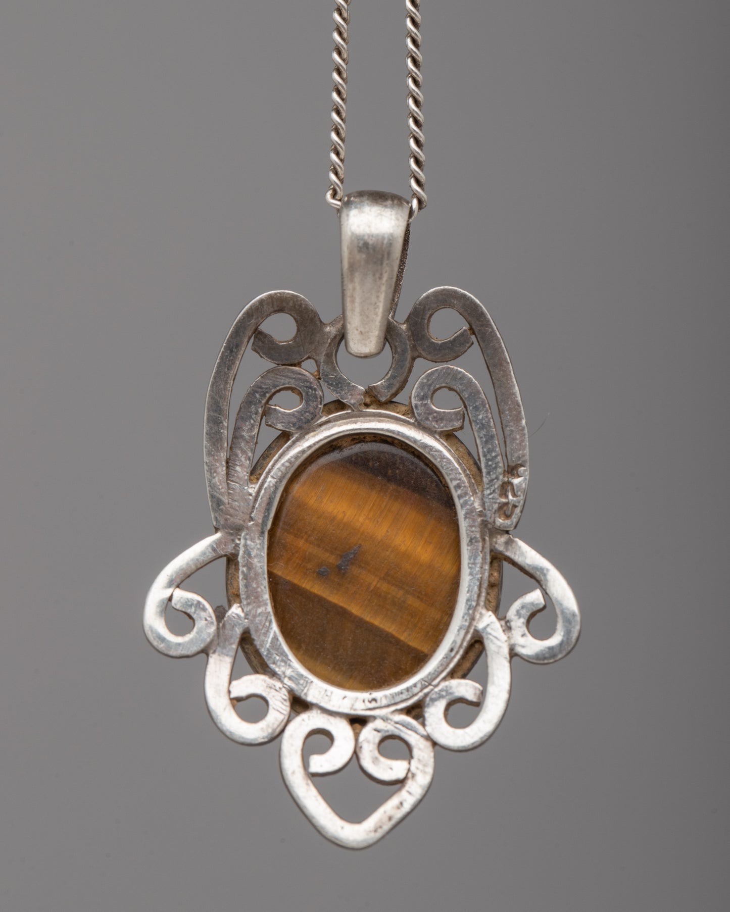 Tiger Eye Stone Locket | Jewelry Piece with Mystical Appeal