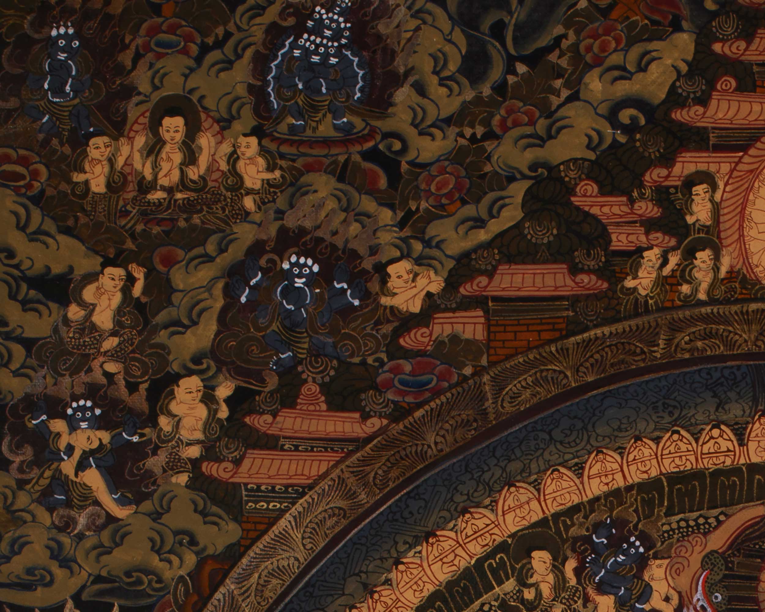 Divine Art of Buddha Mandala | Meditation Altar | Symbolizing Enlightenment and Compassion