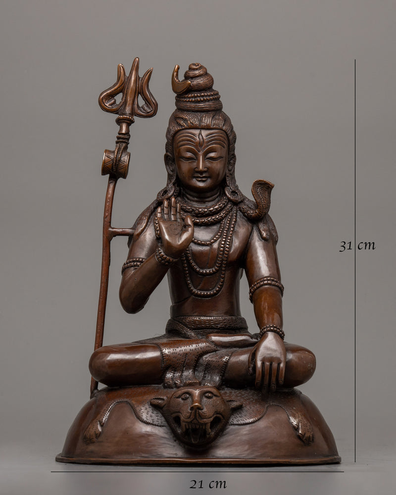 Lord Shiva Statue Nepal | Exquisite Representation of Divine Power and Blessings