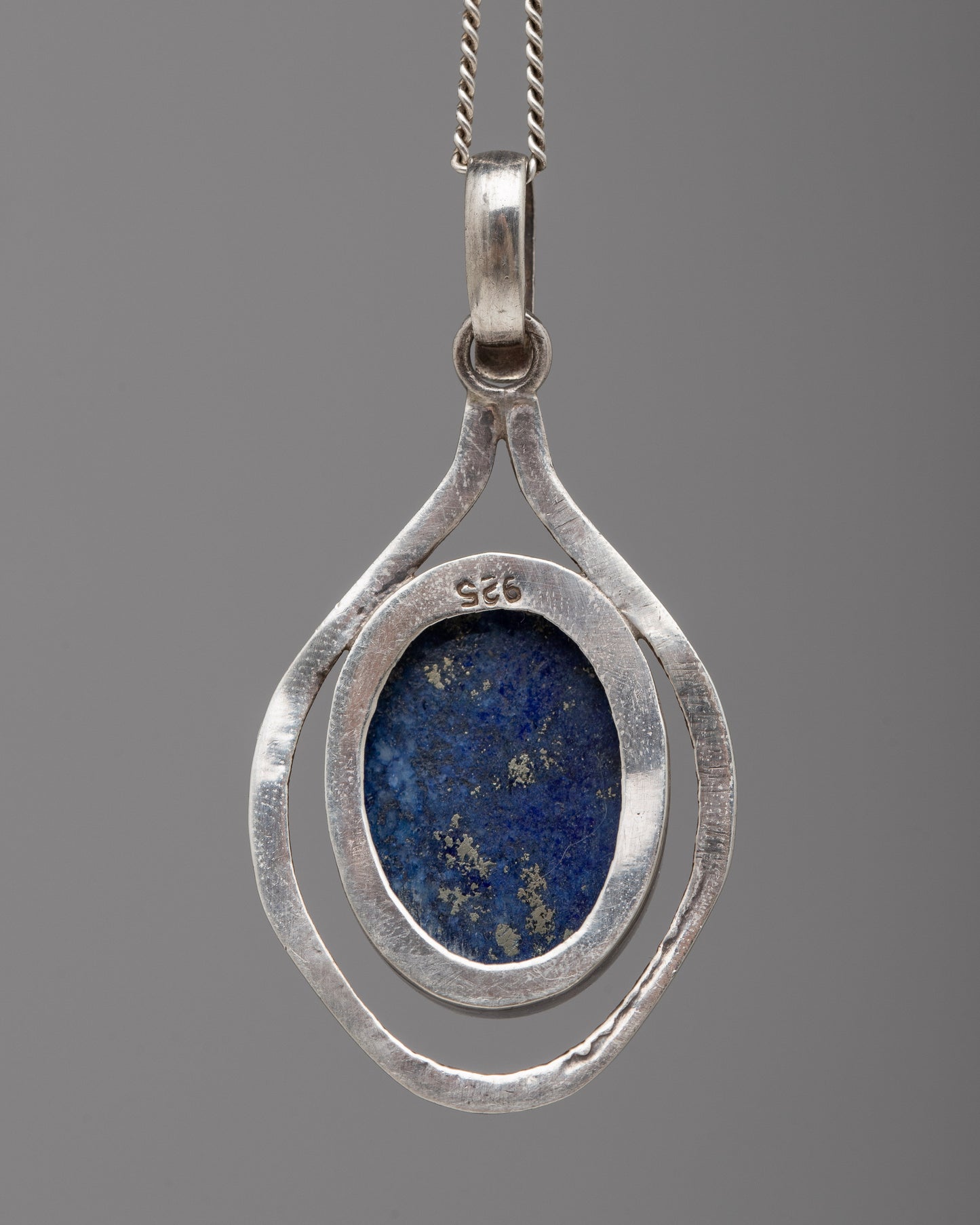 Lapis Lazuli Locket | Deep Blue Gemstone Pendant for Wisdom and Truth