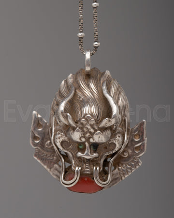 Garuda Coral Pendant