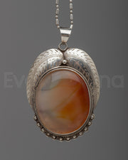 Carnelian Agate Locket