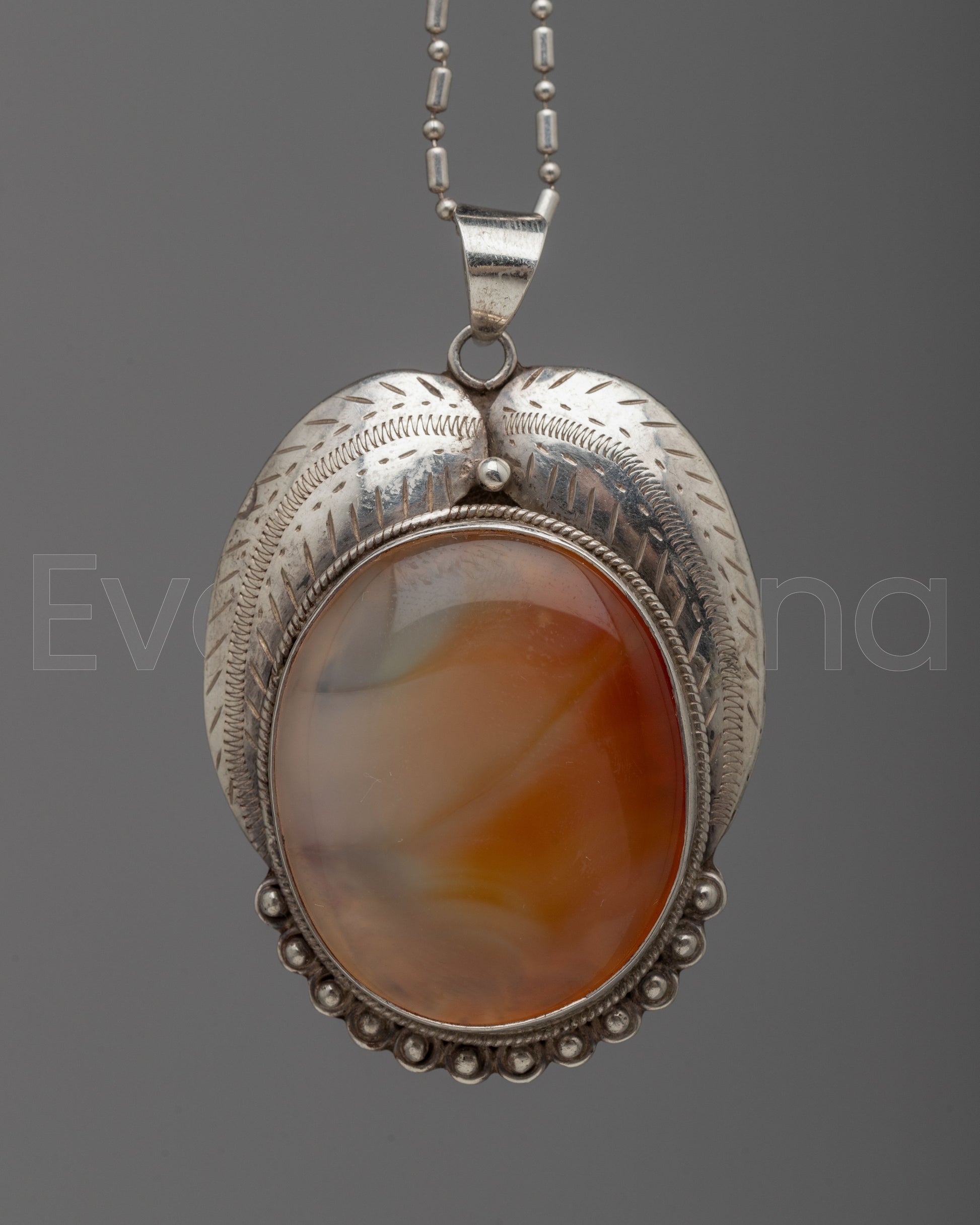 Carnelian Agate Locket