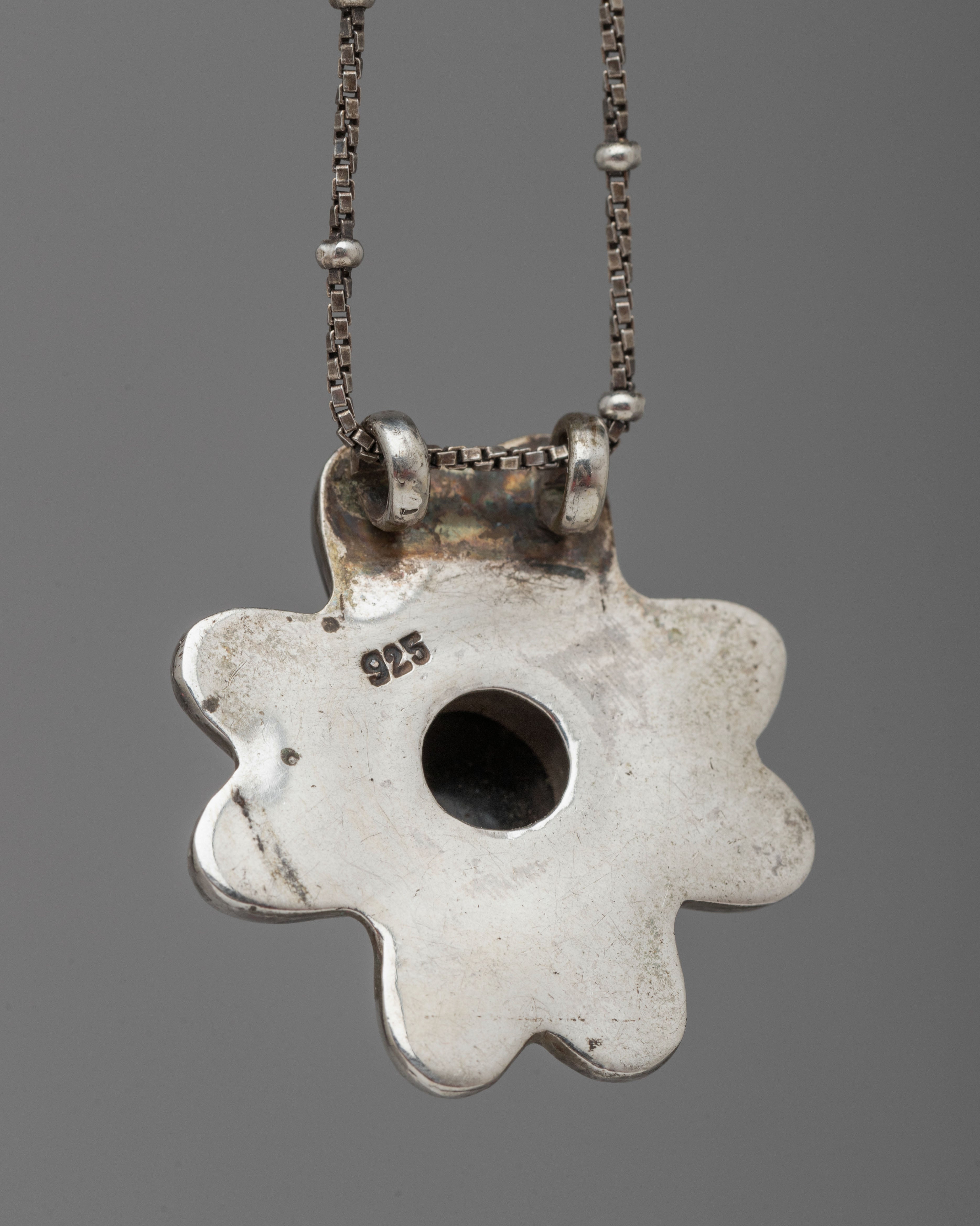 Onyx Silver Locket | Timeless Gemstone Pendant