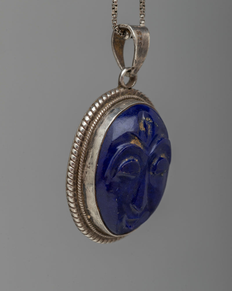 Lapis Lazuli Pendent | Spiritual Gift for Enlightenment