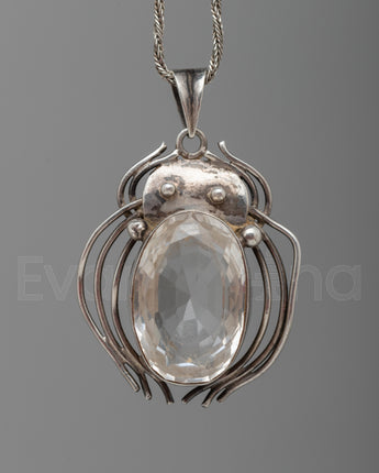 Faceted Crystal Locket