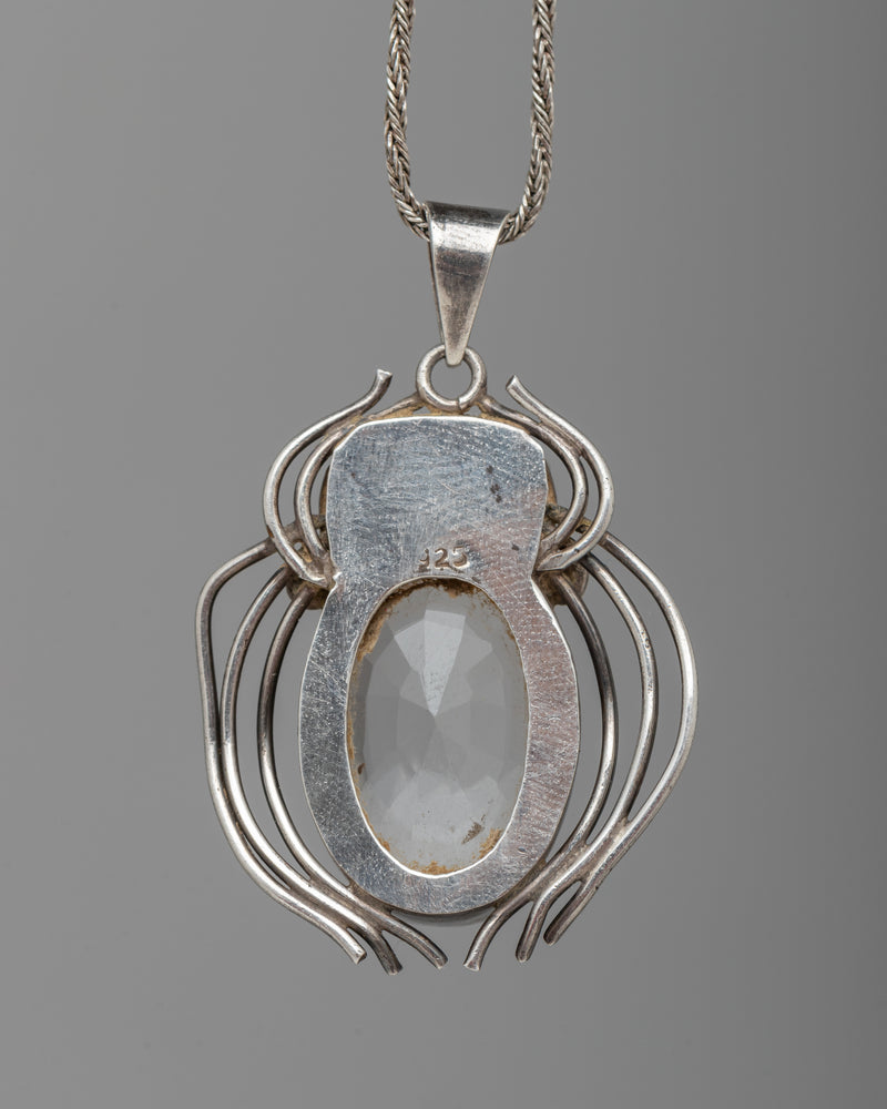 Faceted Crystal Locket | Statement Piece for Special Occasions