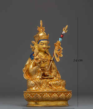 Himalayan  Guru Tsokye Dorje  Handmade Statue 