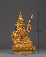 Himalayan  Guru Tsokye Dorje  Handmade Statue 