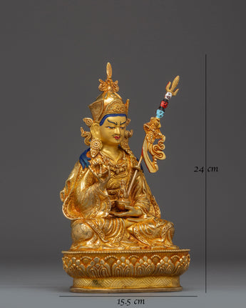 Himalayan  Guru Tsokye Dorje  Handmade Statue 