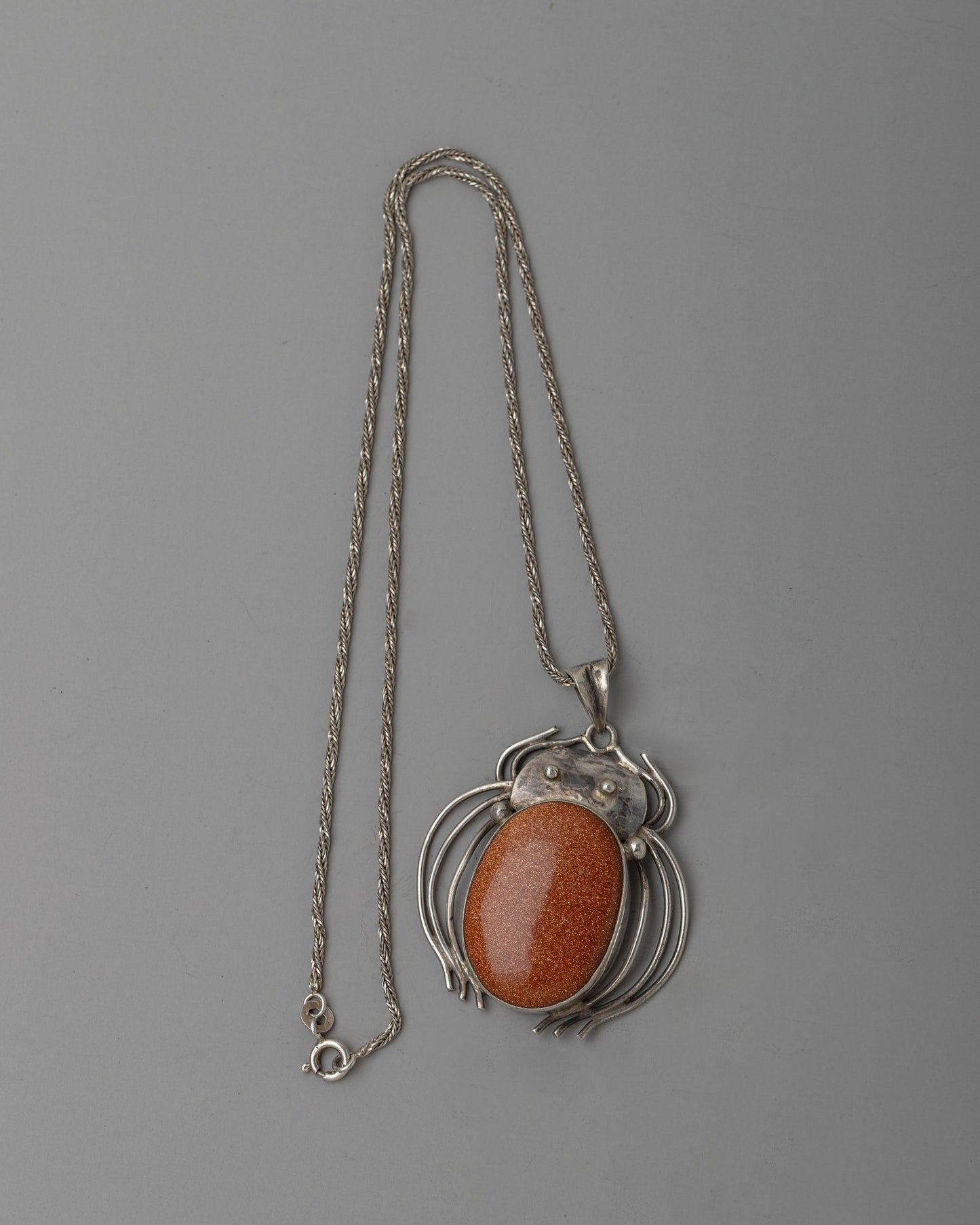 Gold Sunstone Pendant | Radiant Gemstone Necklace for Joy and Vitality