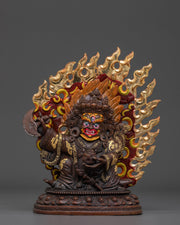 Mahakala Bernakchen Statue