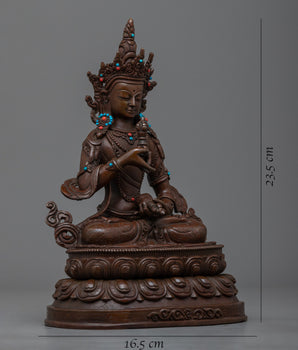 Embrace the Purifying Power of Om Vajrasattva | Our Buddhist Copper Vajrasattva Statue