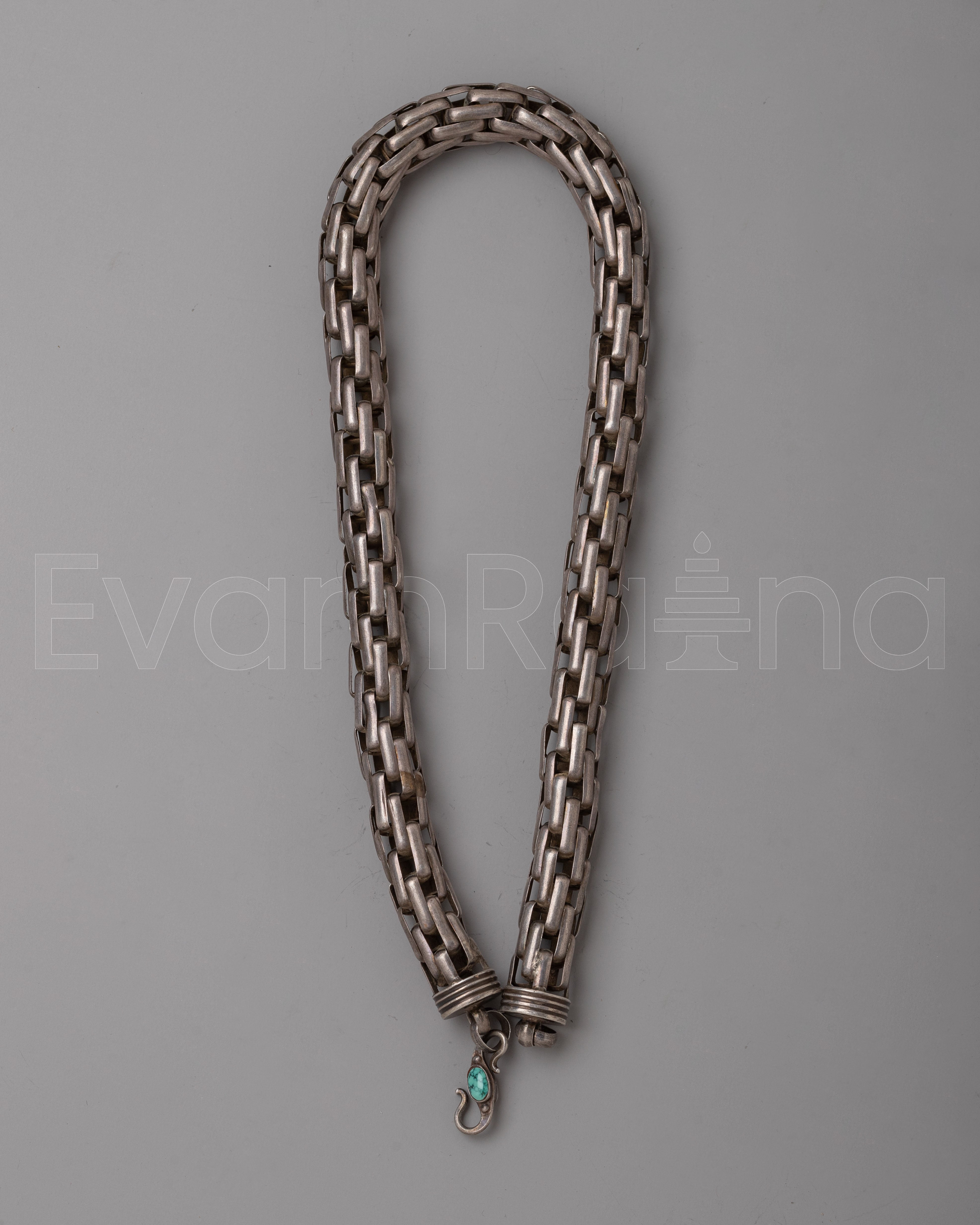 Silver Thick Rope Chain