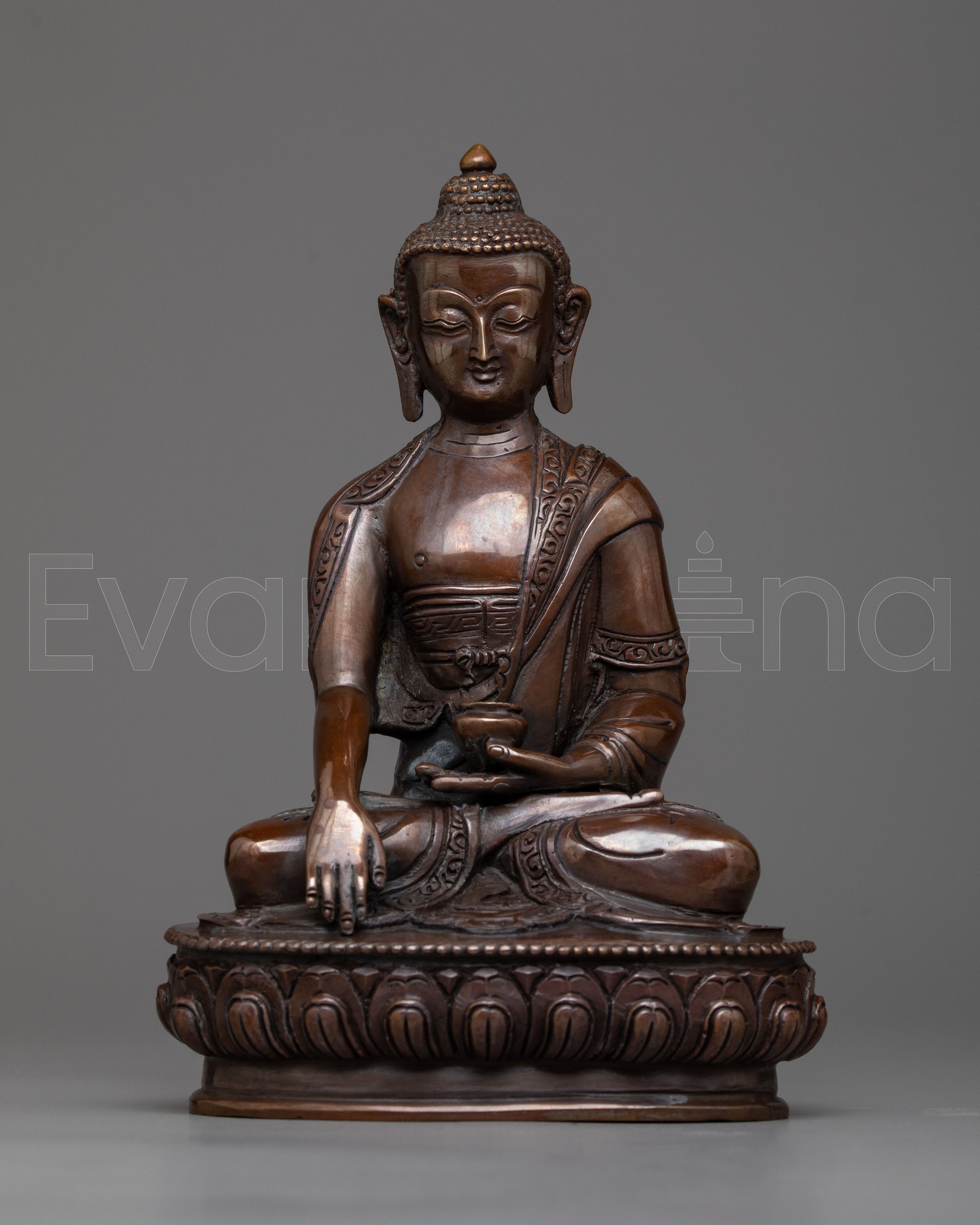 Shakyamuni Buddha Copper Statue