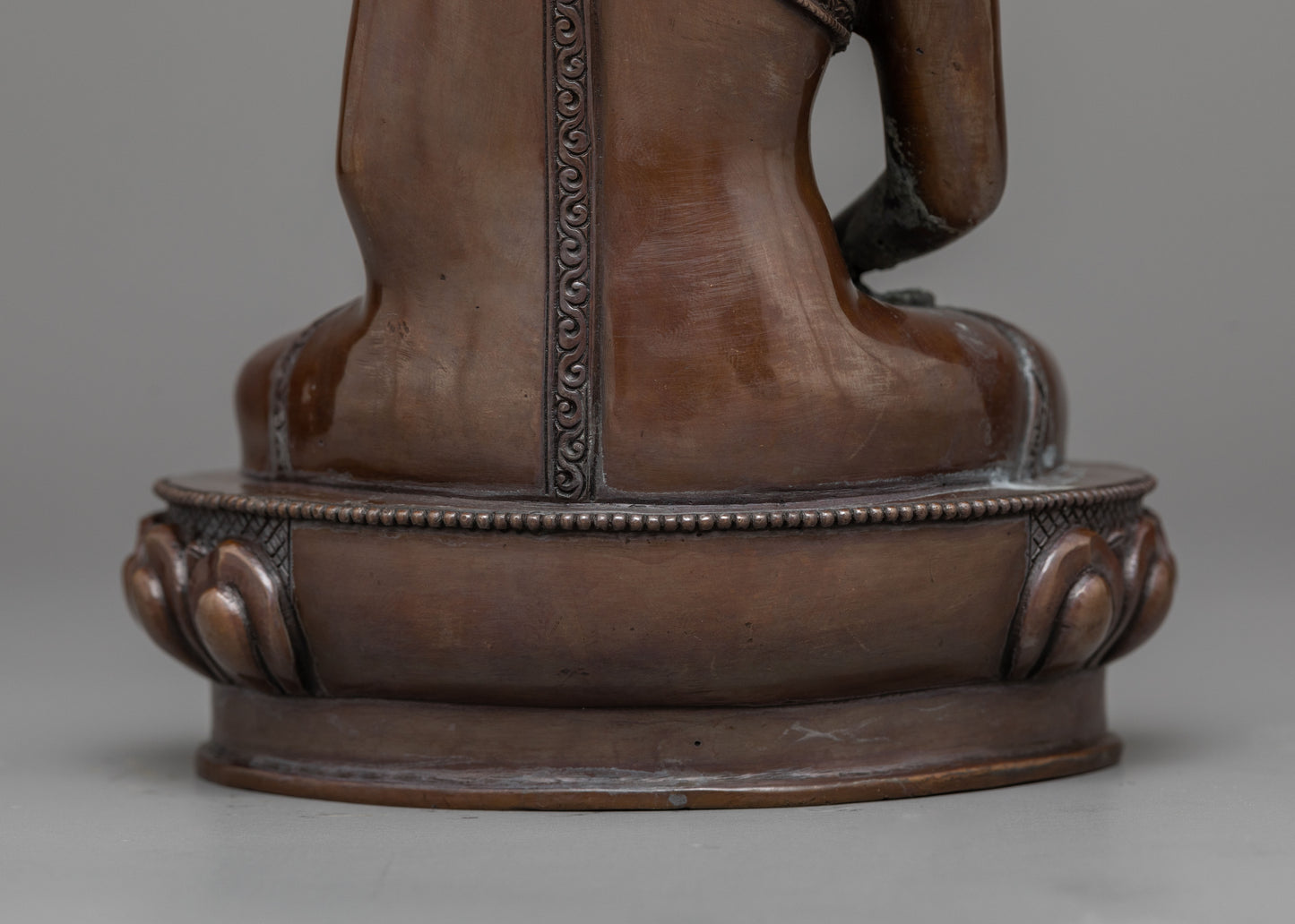 Amitabha Buddha Statue with Oxidized Finish | Embodying Peace and Wisdom