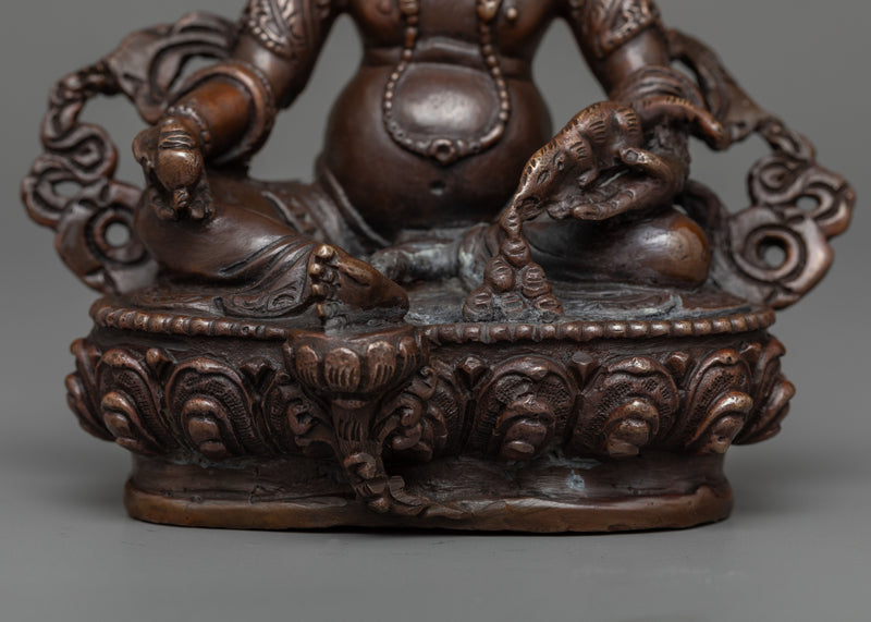 Wealth Deity Jambhala Statue |  Symbolizing Prosperity and Fortune
