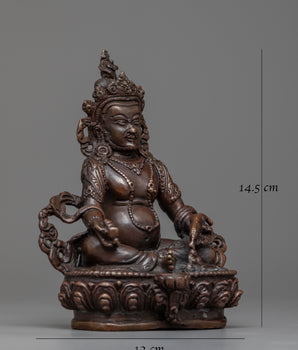 Wealth Deity Jambhala Statue |  Symbolizing Prosperity and Fortune
