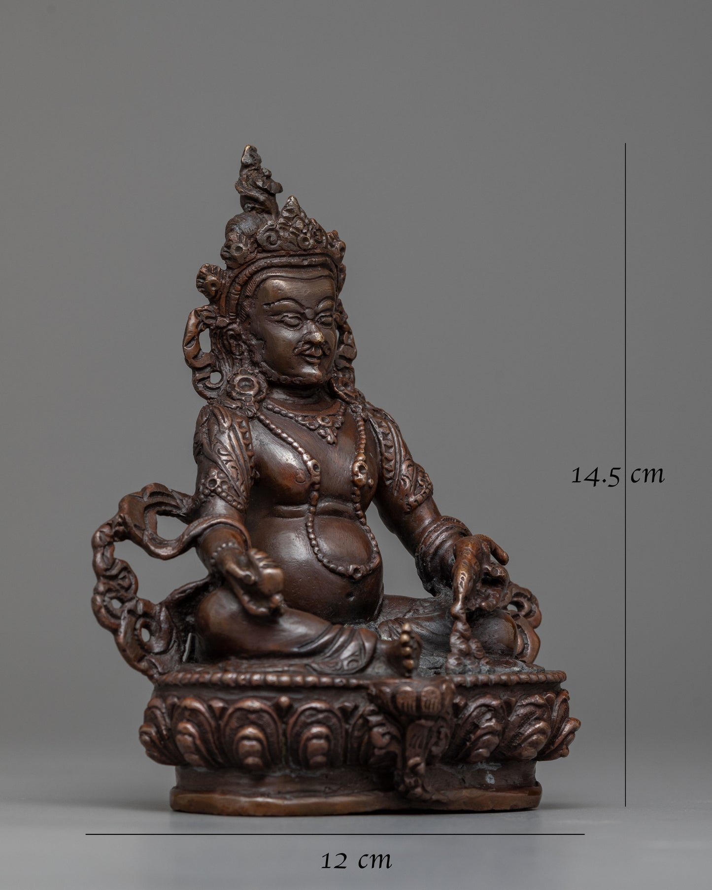 Wealth Deity Jambhala Statue |  Symbolizing Prosperity and Fortune