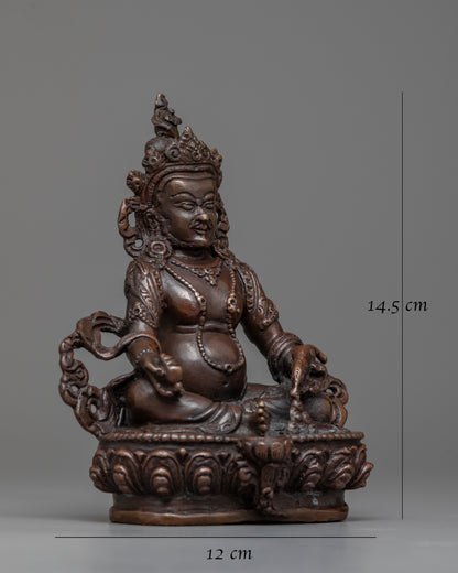 Wealth Deity Jambhala Statue |  Symbolizing Prosperity and Fortune