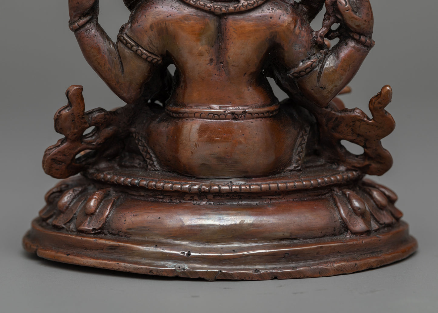 Ganesh Oxidized Copper Statue | Infusing Sacred Spaces with Blessings and Spiritual Protection