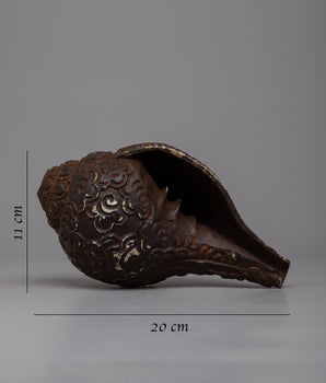 Conch Shell Sankha | Elevate Your Meditation Practice