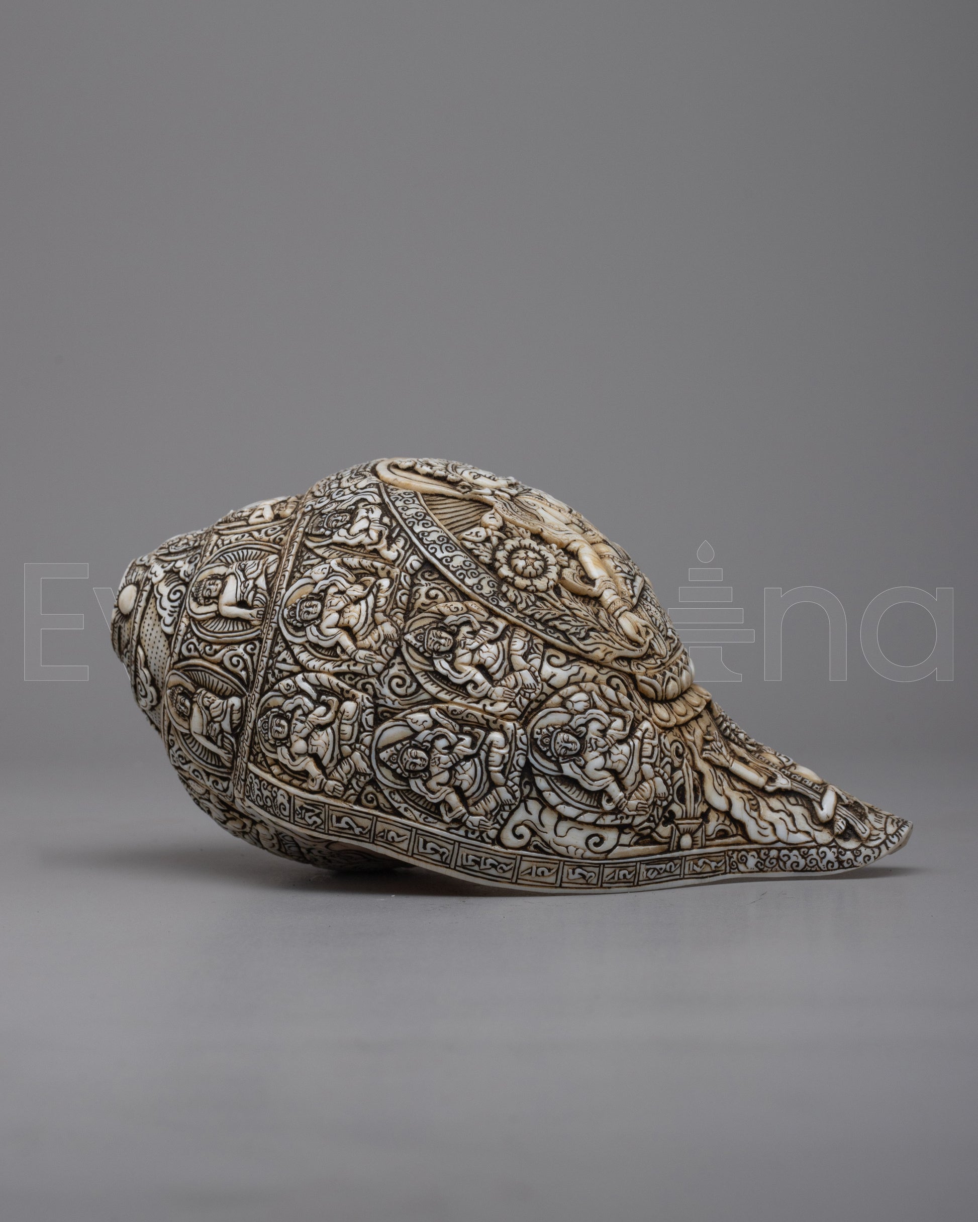  Carved Buddhist Sankha
