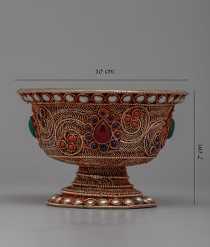 Offering Water Bowls Set | Elegance for Sacred Rituals and Spiritual Offerings