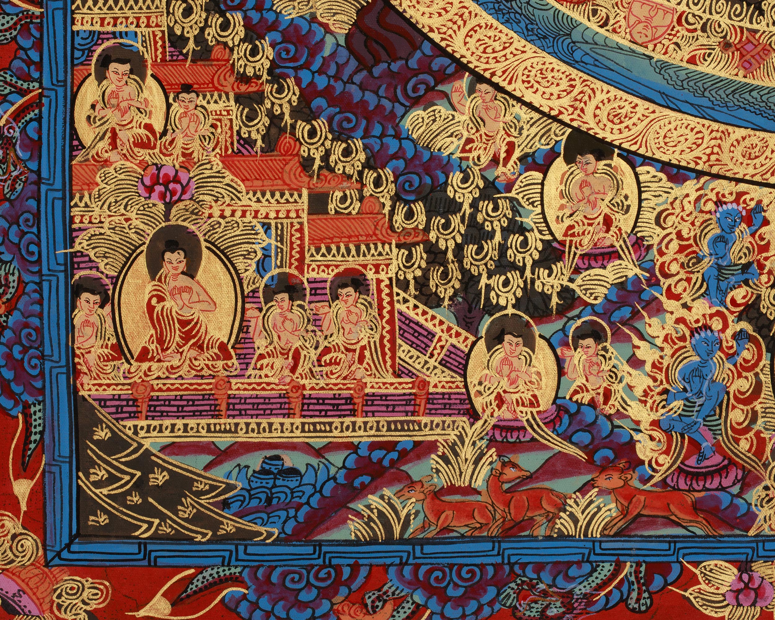 Sacred Buddha Mandala Art | A Divine Representation of Enlightened Universe