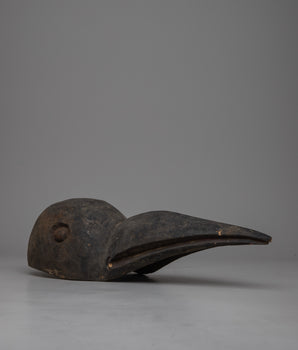Wooden Bird Mask 