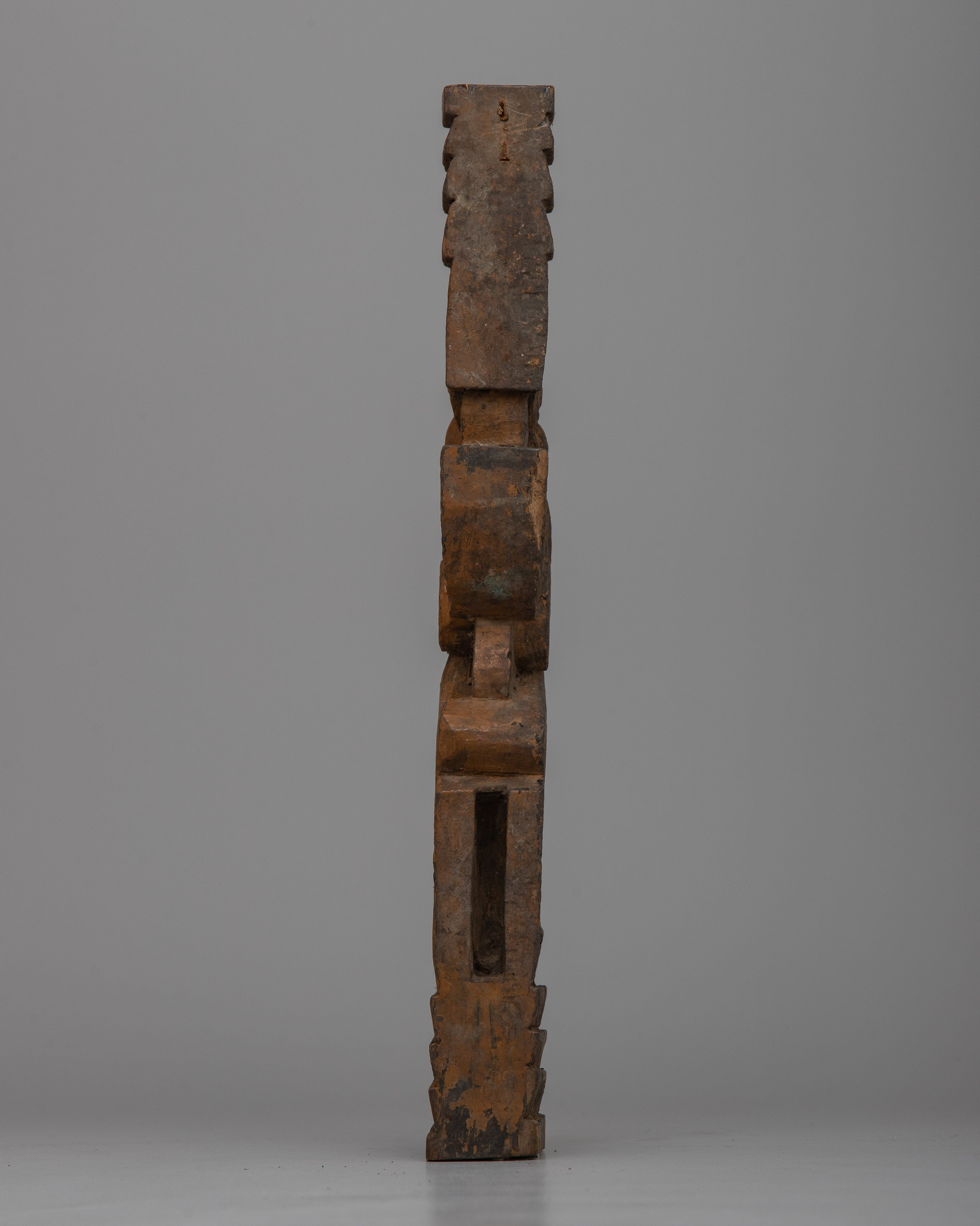 Traditional Tibetan Strutt Tudal | Vintage Decorative Piece Used in Temple