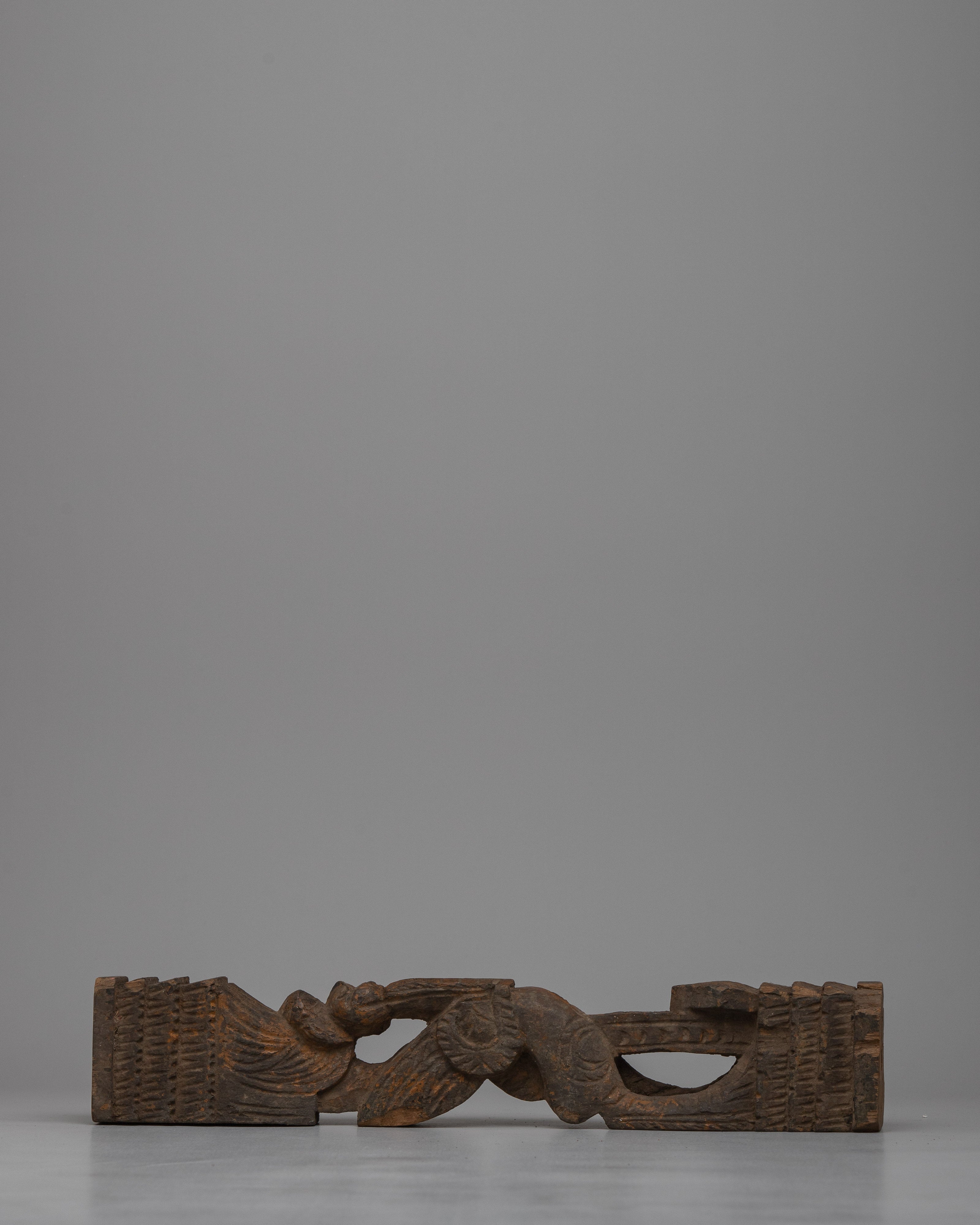 Traditional Tibetan Strutt Tudal | Vintage Decorative Piece Used in Temple