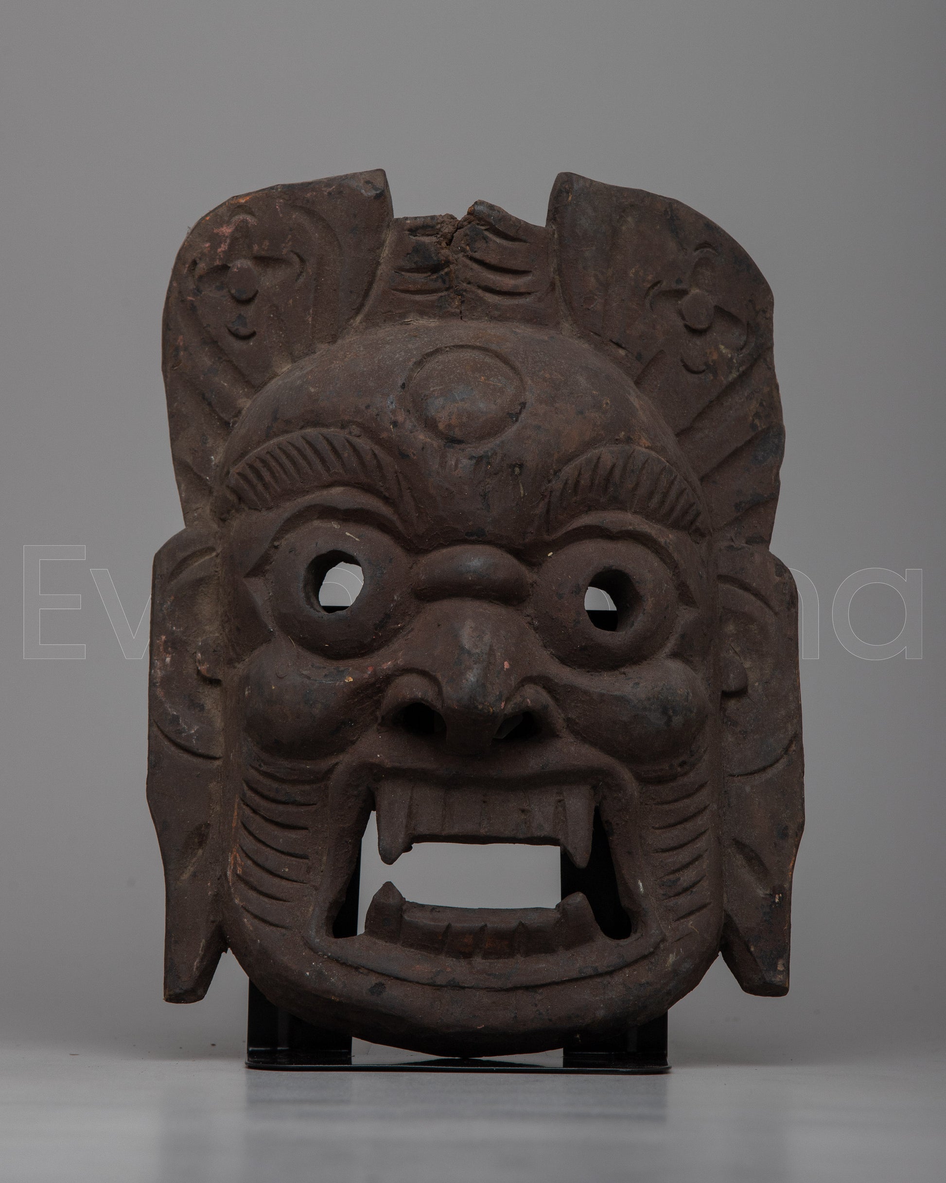 Wooden Mask of Mahakala