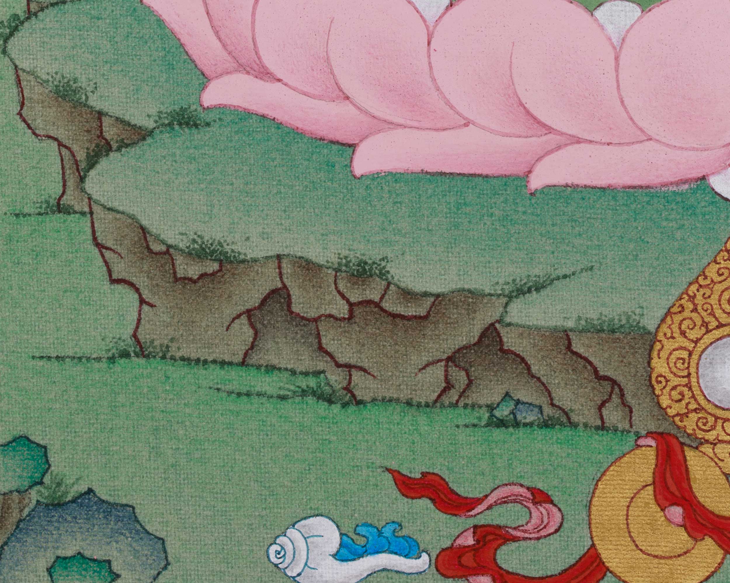 Shakyamuni Buddha Spiritual Thangka | Path to Awakening