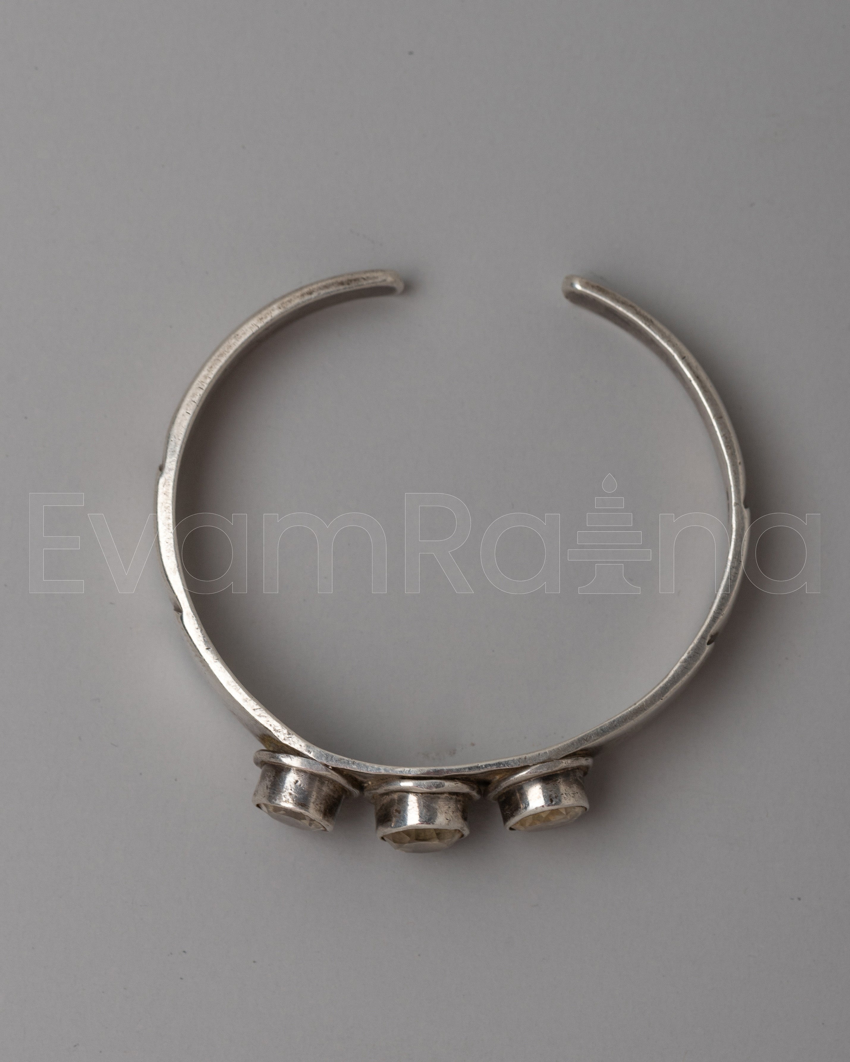 Stone Bracelet Silver