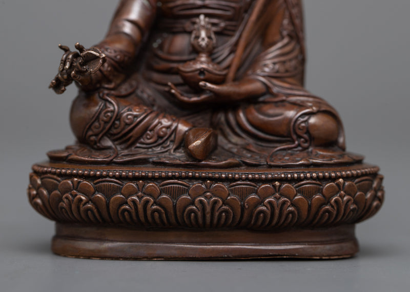 Machine Made Guru Padmasambhava Statue | Meticulous Craftsmanship in Sacred Form