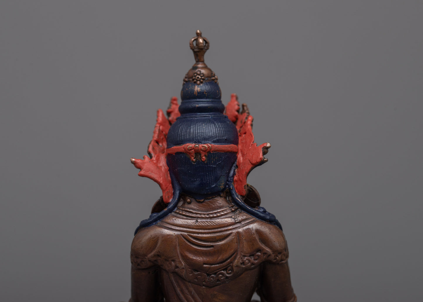 Machine Made Vajradhara Statue | Copper Statue for Spiritual Altars