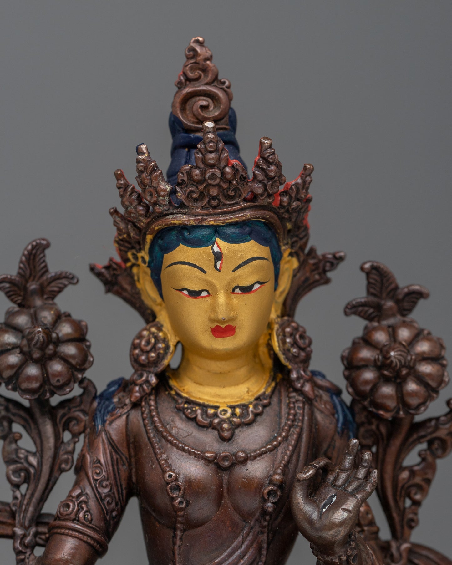 White Tara Machine Made Statue | Serene Elegance for Spiritual Space