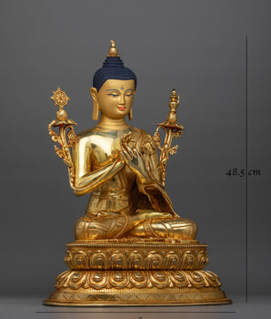 Beautiful sitting maitreya-buddha